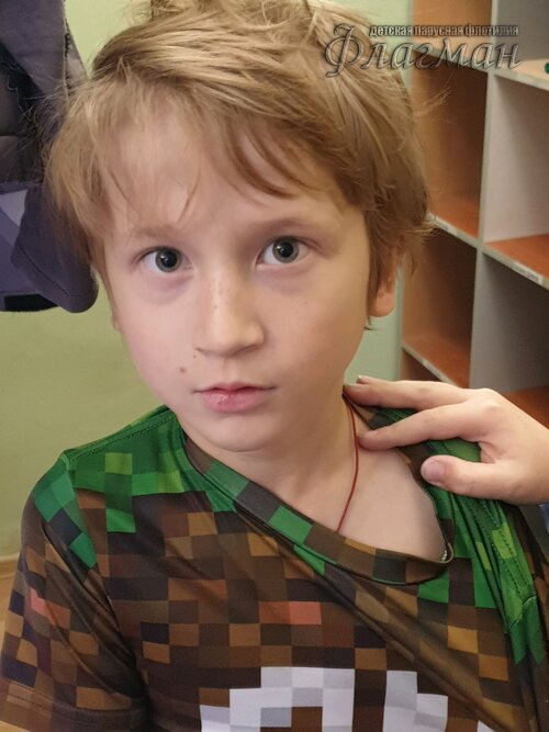 Занятиях в детском клубе «Флагман»